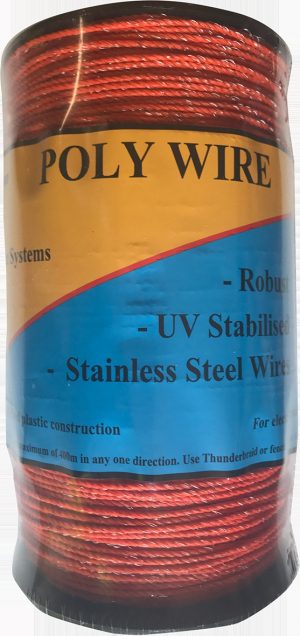 200m Orange Polywire