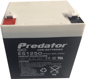 12 Volt / 5.5 A/H Rechargeable Battery