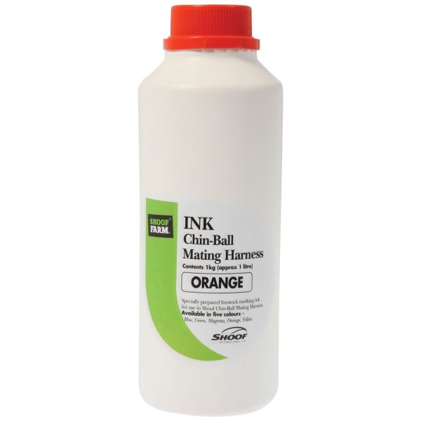 Chin Ball Ink Orange 1 Litre