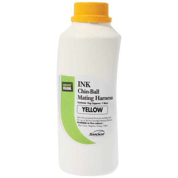 Chin Ball Ink Yellow 1 Litre