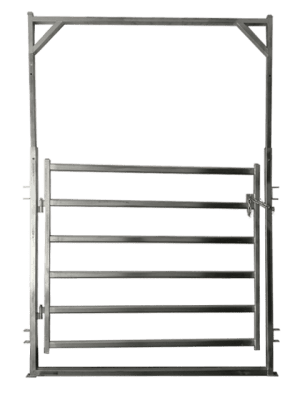 Adjustable Cattle Yard Gate OVAL