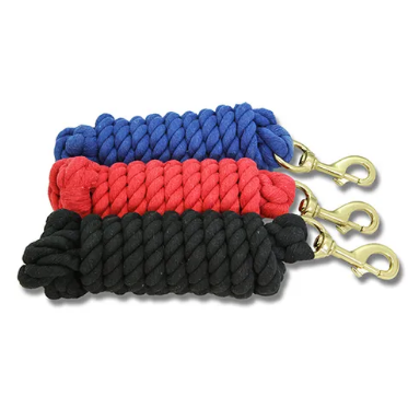 Cotton Lead Rope – Blue