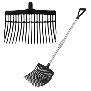 Supreme Telescopic Stable Fork Plastic Black
