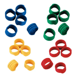 Spiral Leg Bands - Blue (20)
