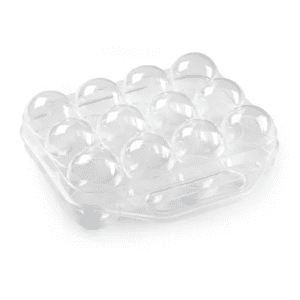 Egg Carrier 12 Egg - Clear
