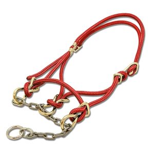 Hackamore Halter Cow - Maroon