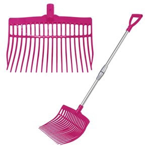 Supreme Telescopic Stable Fork Plastic Pink