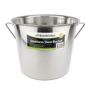 Stainless Steel Bucket - 13.7L