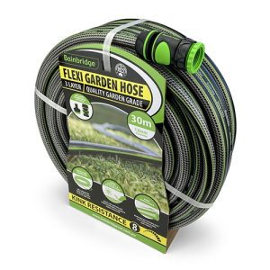 Flexi Garden Hose with Fittings - 12mm x 30m