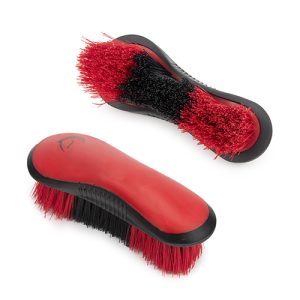 Stiff Dandy Brush Senior - Red/Black
