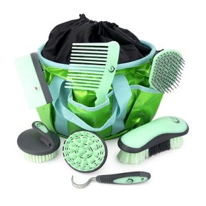 Grooming Kit - Glitter - Green/Blue