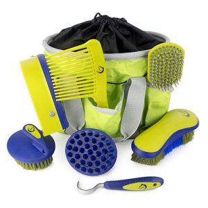 Grooming Kit -  Grey/Mint