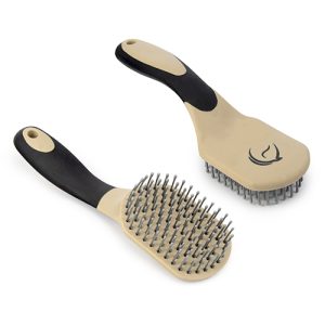 Mane & Tail Brush - Black/Beige