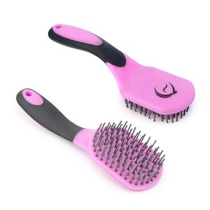 Mane & Tail Brush - Grey/Pink