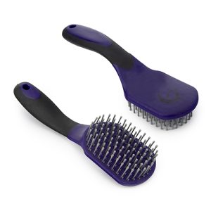 Mane & Tail Brush - Purple/Black