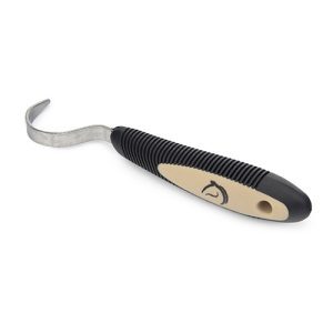 Hoof Pick- Black/Beige
