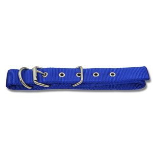 Dog Collar Webbing - 50cm Blue