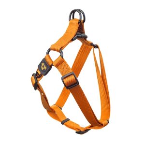Nylon Step in Harness Premium - Small Orange