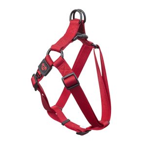 Nylon Step in Harness Premium - Small Red