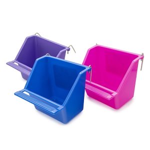 Coop Cups Plastic with Perch - Large 11.5cm