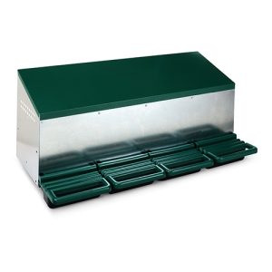 Nesting Box Metal & Plastic - Outside - Four Hole