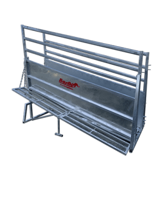 Adjustable Loading Ramp With Single Walkway