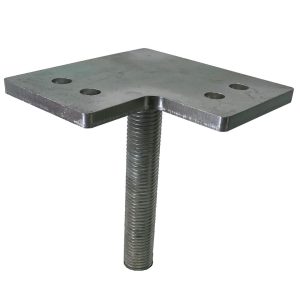 Corner Post Plate 4 Hole w/TR30 Welded