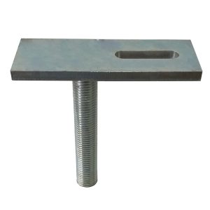 Post Plate Slotted w/TR30 Welded