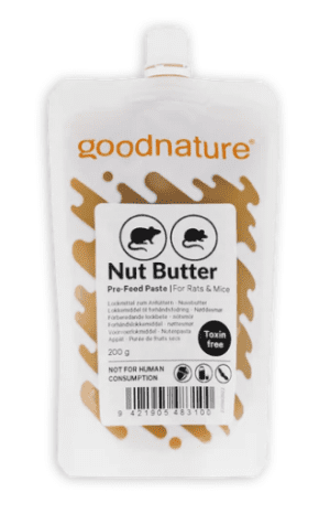 Goodnature A24 Smart Rodent Trap - Lure - Pre-feed Lure Nut Butter 200g