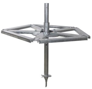 Scratch Brush HC MaxiPost Base Anchor
