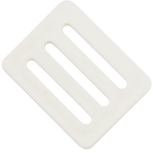 TaraBuckle 40mm Flat Nylon (white) each