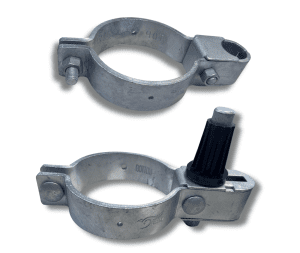 100NB Clamp on Hinge Set 25NB - Fully Adjustable