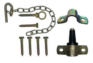 Saddle Hinges - Eco Set (HOT DIPPED)