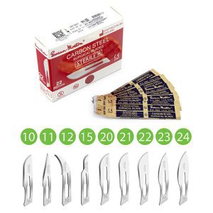 Swann Morton Scalpel Blades-Box of 100 - Size 22