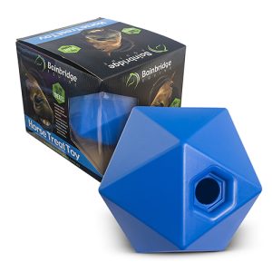 Horse Toy - Treat Ball (Small) - Blue