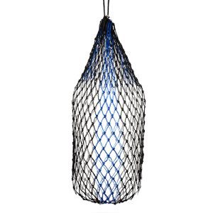 Hay Net Slow Feeder - 112cm - 5cm - Black/Blue