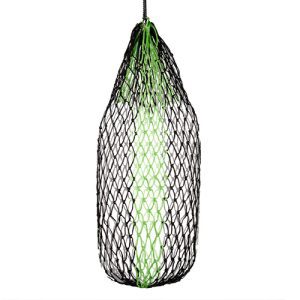 Hay Net Slow Feeder - 112cm - 5cm - Black/Green