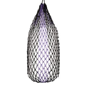 Hay Net Slow Feeder - 112cm - 5cm - Black/Purple