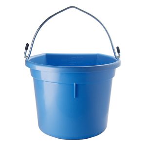 Flat Back Buckets - 20 Litre - Blue