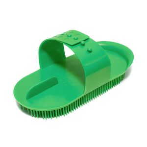 Plastic Massage Curry Comb - Large - Green