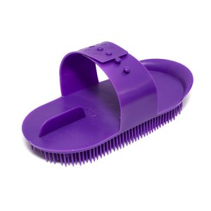 Plastic Massage Curry Comb - Junior - Purple