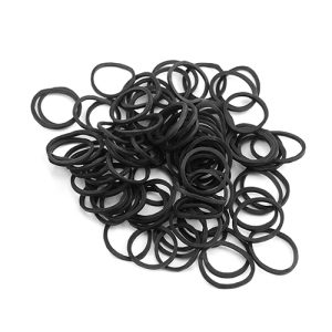Rubber Bands - 500 Pack - Black