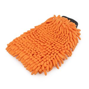 Microfibre Grooming Mitt - Orange