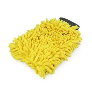 Microfibre Grooming Mitt - Yellow