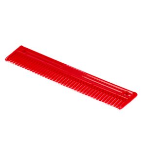 Plastic Comb (22.5cm) - Red