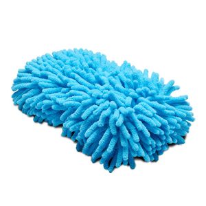 Microfibre Sponge With Fingers - Blue