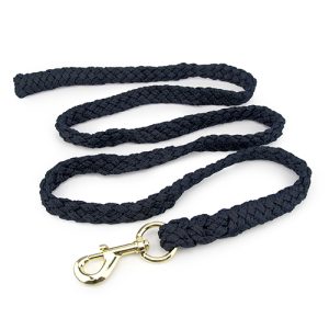 Rope Lead with Brass Snap 2m - Blue