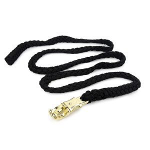 Rope Lead with Panic Snap 2m - Black