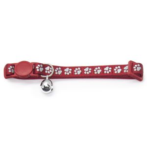 Cat Collar - Reflective Printed Green