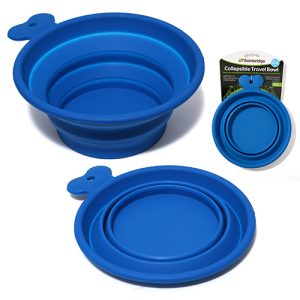 Travelling Bowl Collapsible - Blue
